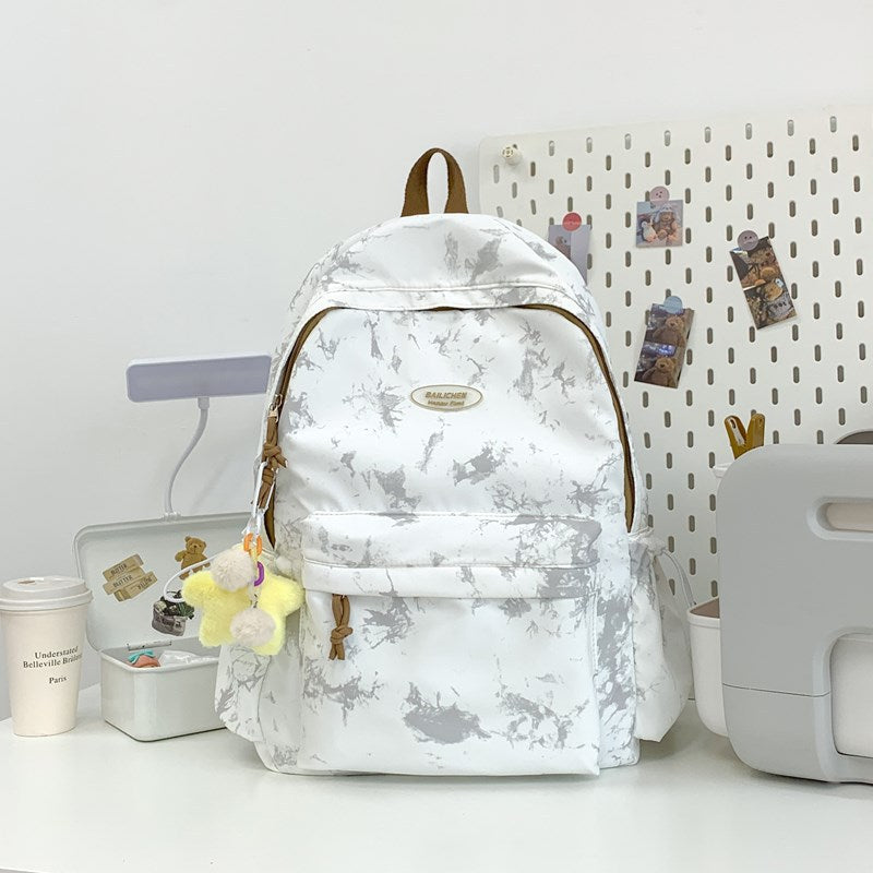 Marmoriertes Muster Rucksack