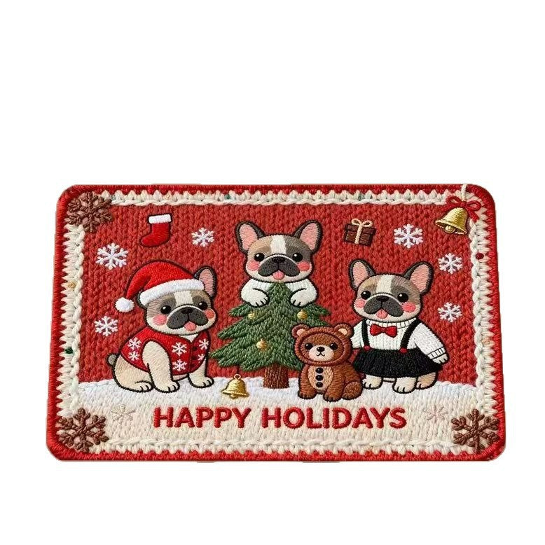 Weihnachtlich dekorative Matte