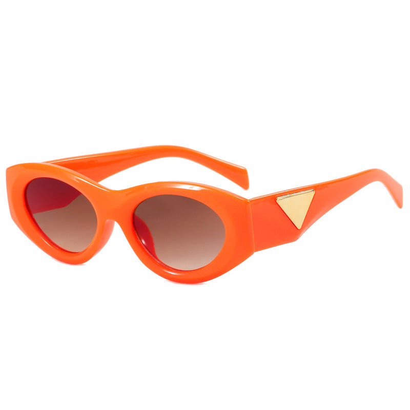 Damen Retro-inspirierte Sonnenbrille mit markanten Akzenten Brehn