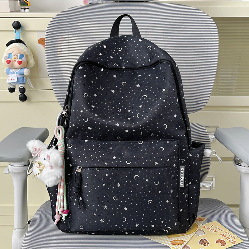 Sternenmuster-Schulrucksack Brehn