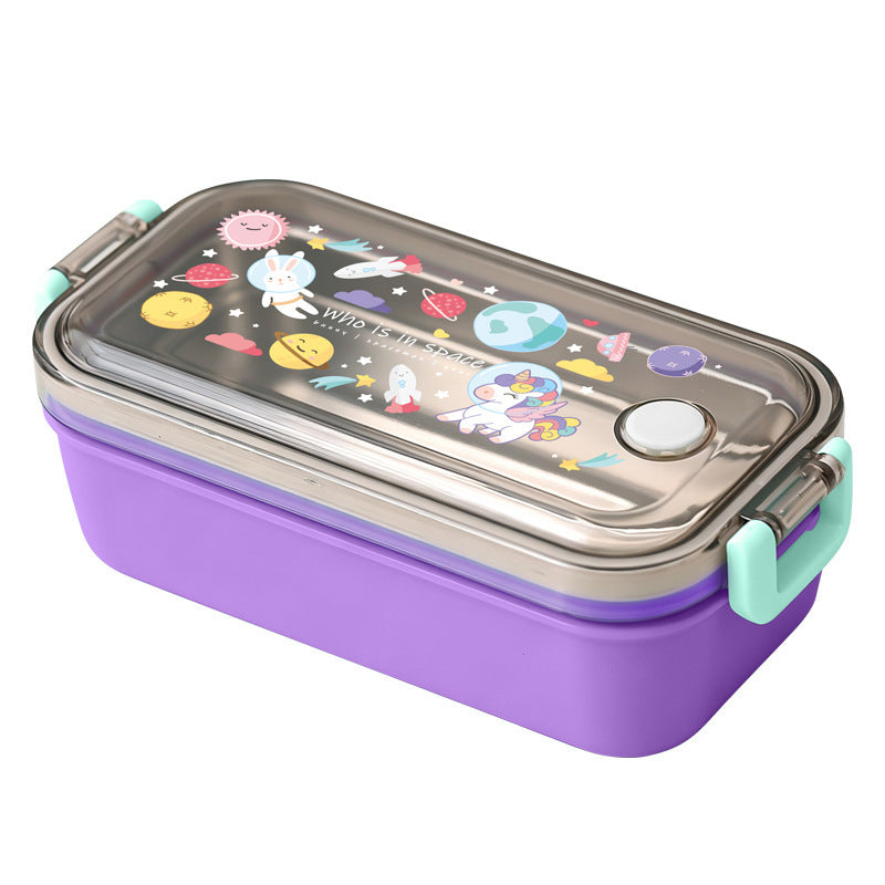 Dinosaur-Themen Mehrfach-Fächer Lunchbox