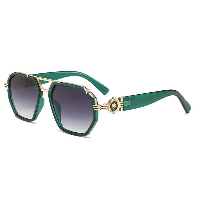Damen modische Sonnenbrille im ikonischen achteckigen Design Brehn