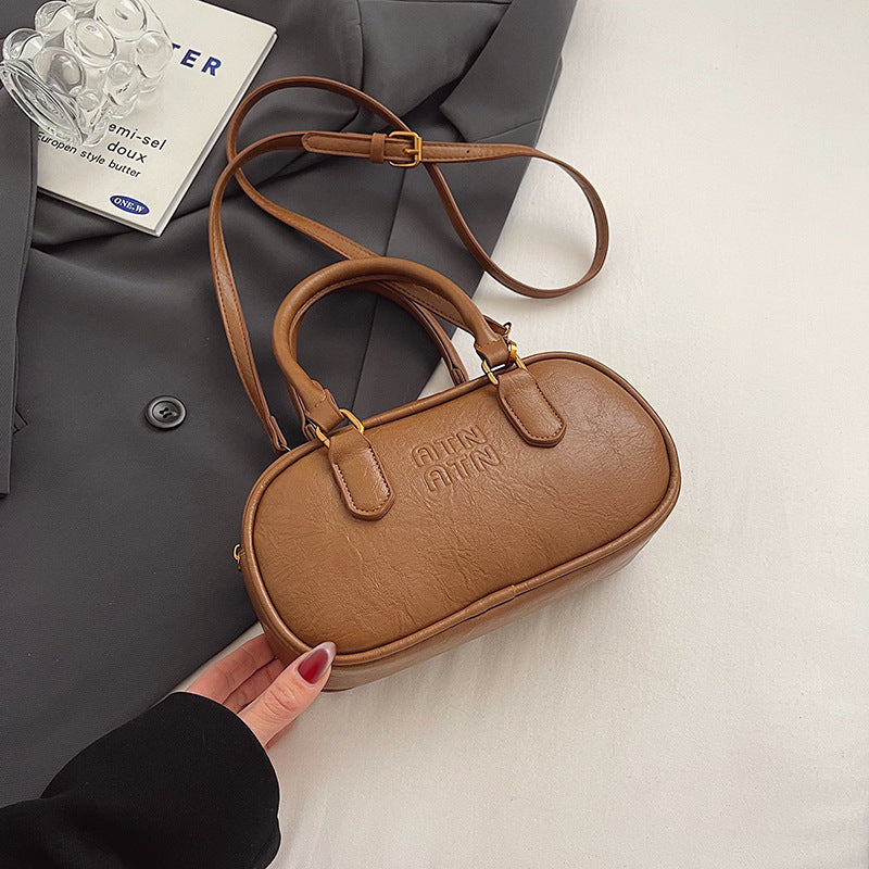 Texturierte Mini-Handtasche Brehn