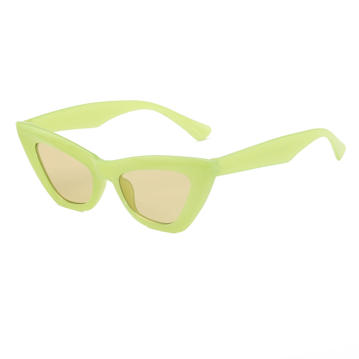 Damen Cat-Eye Sonnenbrille mit trendigem Animal-Print Brehn