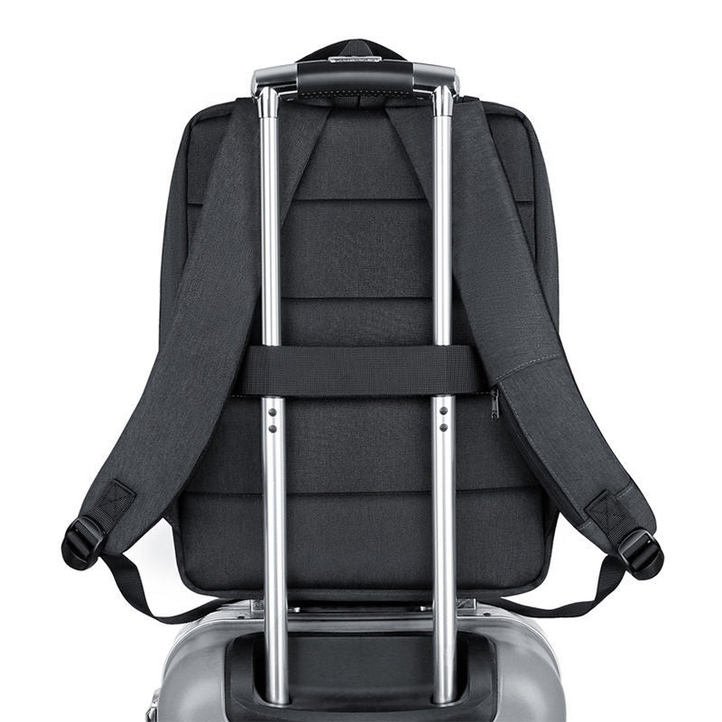 Laptop-Rucksack mit futuristischem Design und integrierter Aufbewahrung Brehn