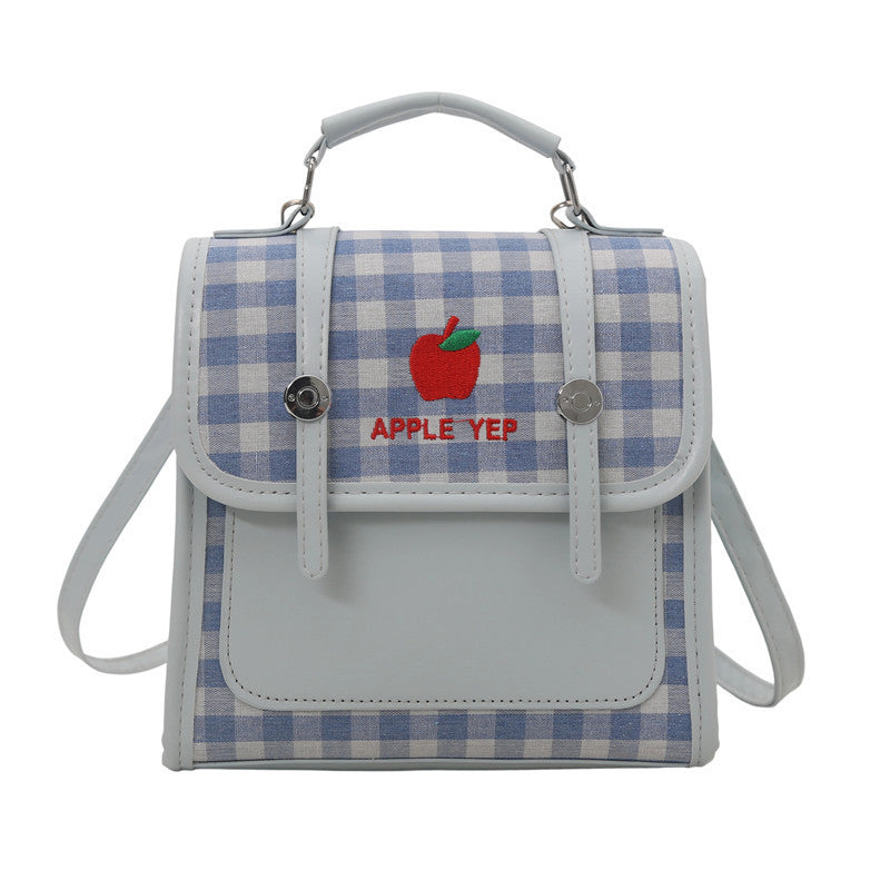 Verspielt Karierter Mini-Rucksack Brehn