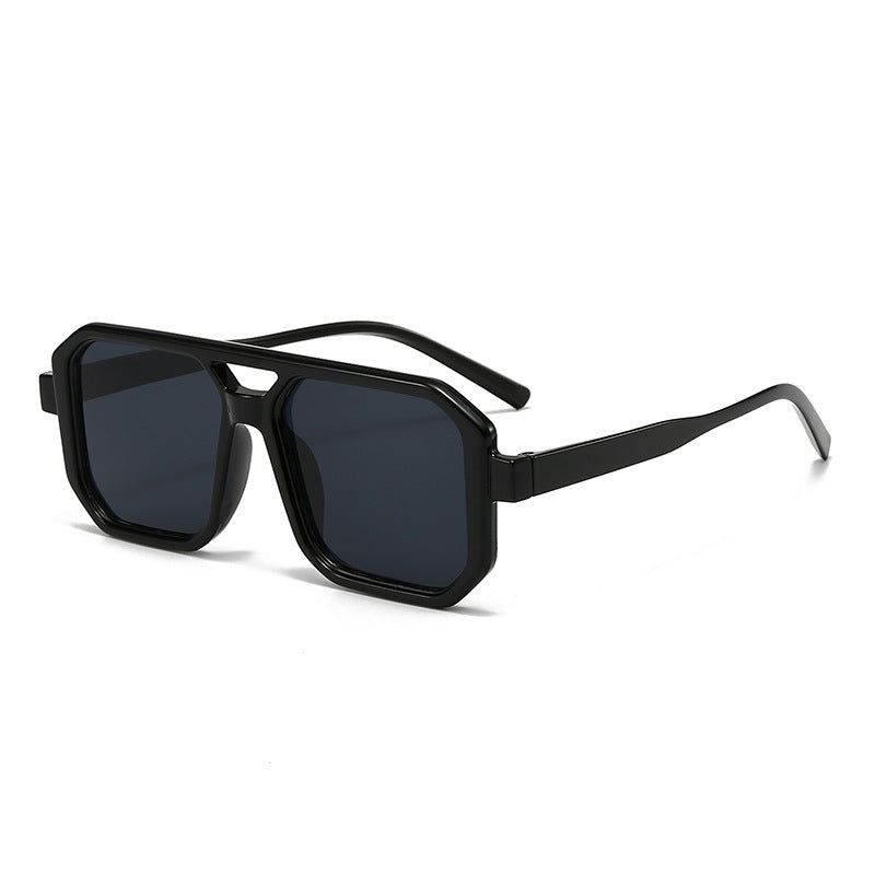 Damen Geometrische Sonnenbrille mit stylischem Muster Brehn