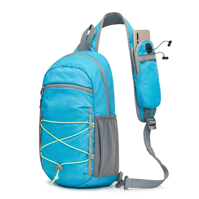 Sling-Rucksack mit Multifunktionalem Stauraum und Ergonomischem Tragesystem Brehn