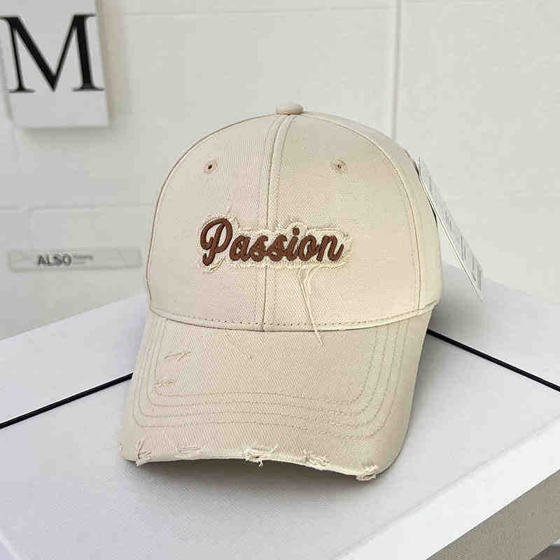 Damen Distressed Casual Cap Brehn