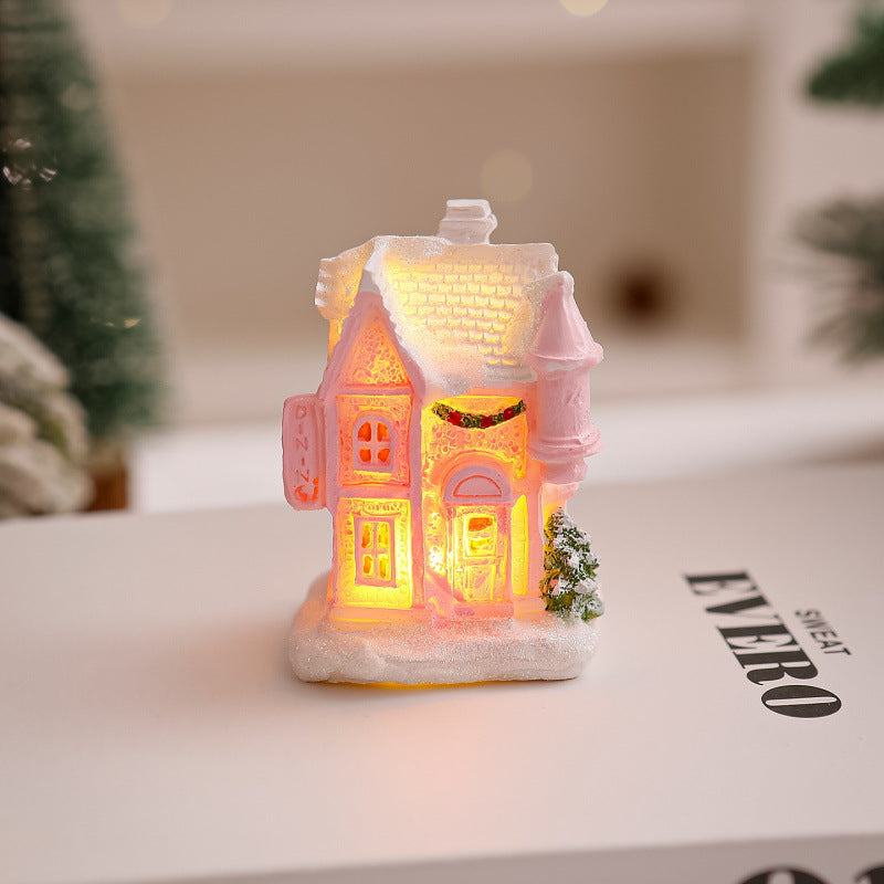 Beleuchtetes Weihnachtsdorf Haus Deko Brehn