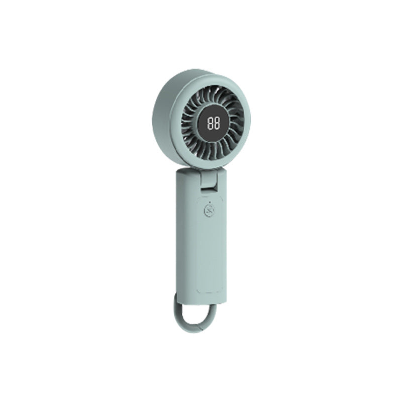 Damen tragbarer Handventilator mit digitaler Ventilatoranzeige Brehn