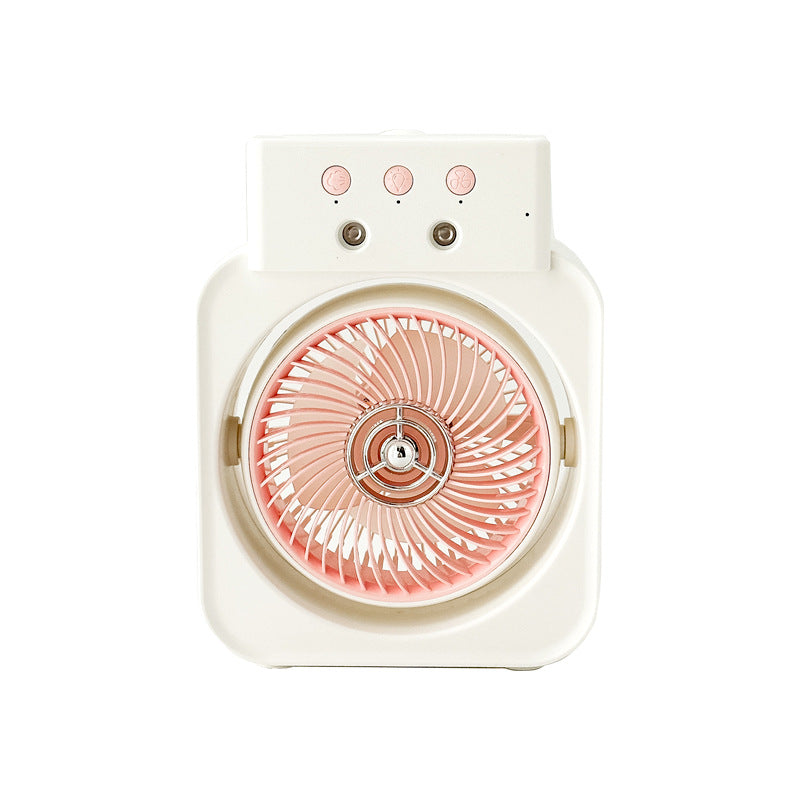 Frauen Tragbarer Mini Tischventilator mit USB-Anschluss Brehn