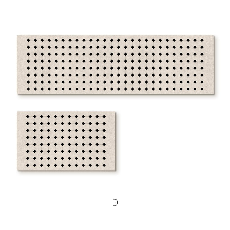 Schachbrettmuster Anti-Rutsch Läufermatte Brehn