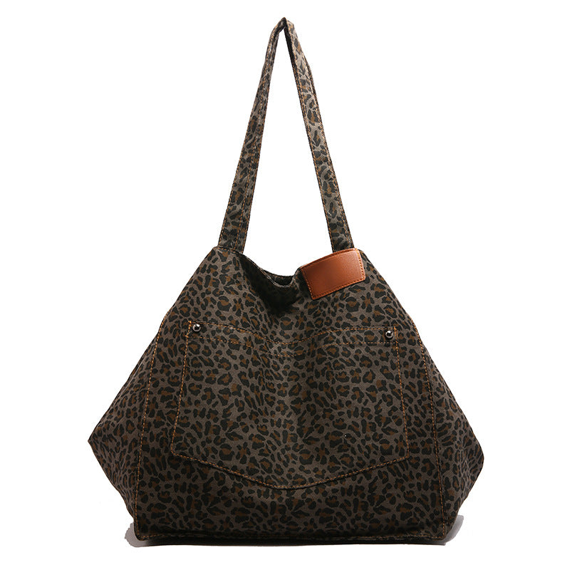WoTrendy Große Kapazitäts Utility Tote Bag Brehn