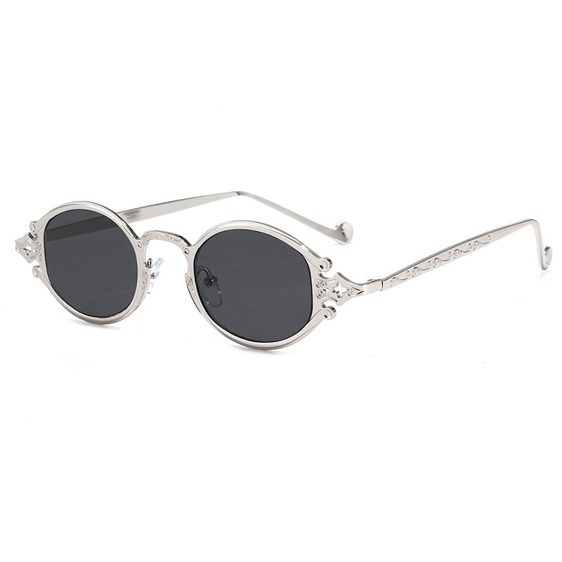 Modische Sonnenbrille mit Eleganter Geschwungener Fassung Brehn