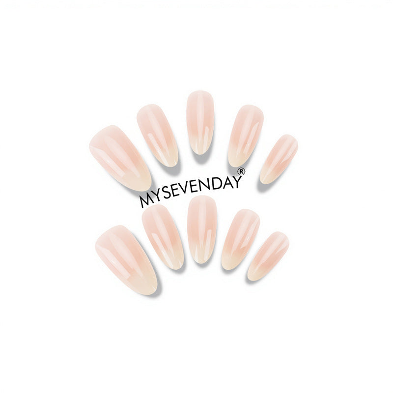 Elegante mandelförmige Press-On-Nagelspitzen Brehn