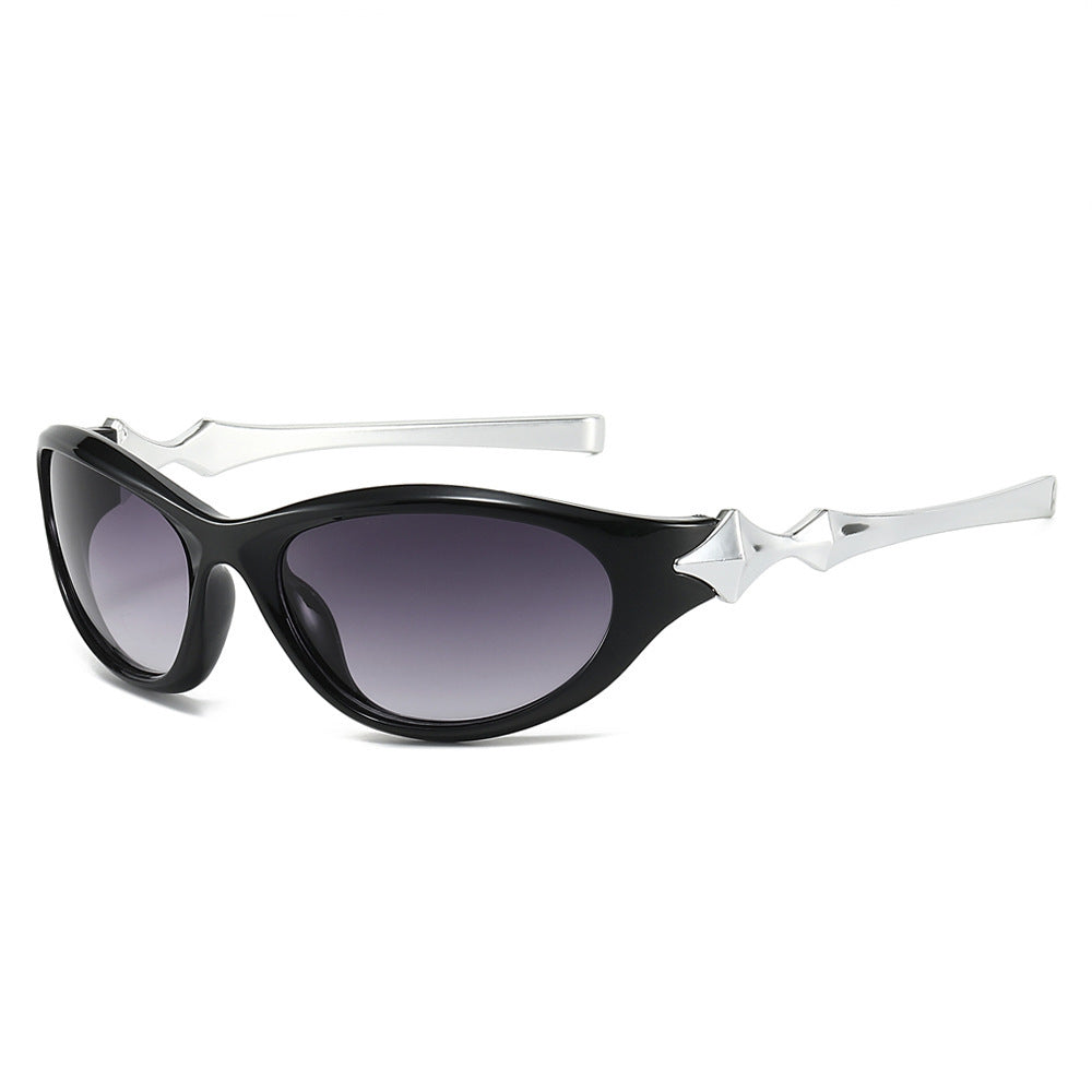 Modisch Inspirierte Vintage-Cat-Eye-Sonnenbrille Brehn