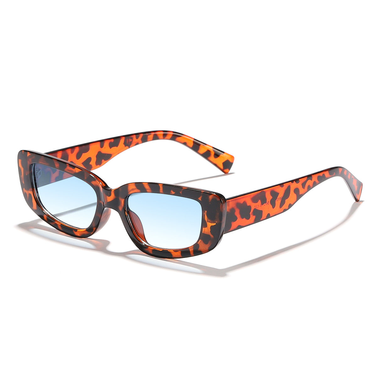 Damen modische Cat-Eye Sonnenbrille mit breitem Kunststoffrahmen und UV-Schutz Brehn