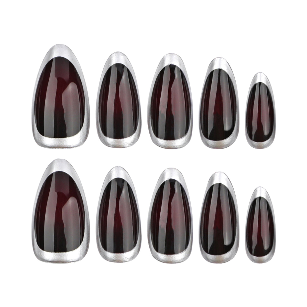 Stylische Stiletto-Nägel mit elegantem Glanz Brehn
