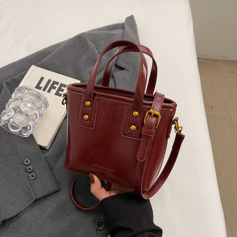 Elegante Strukturierte Mini-Handtasche Brehn