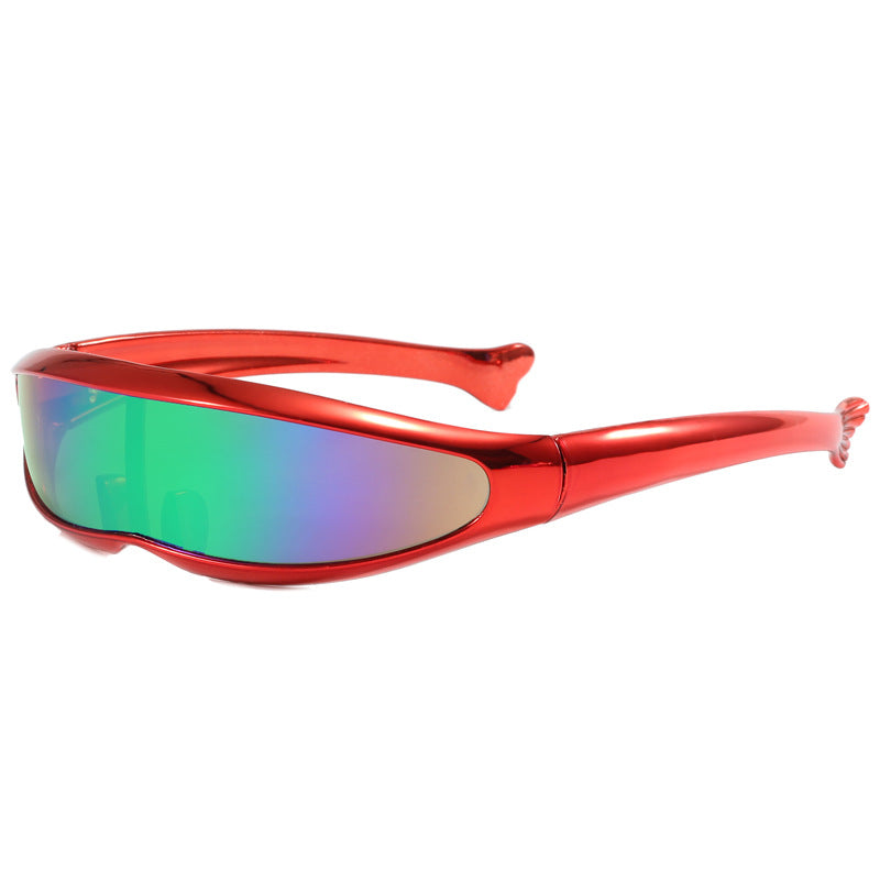 Damen Sportliche Schutz-Sonnenbrille mit aerodynamischem Design Brehn