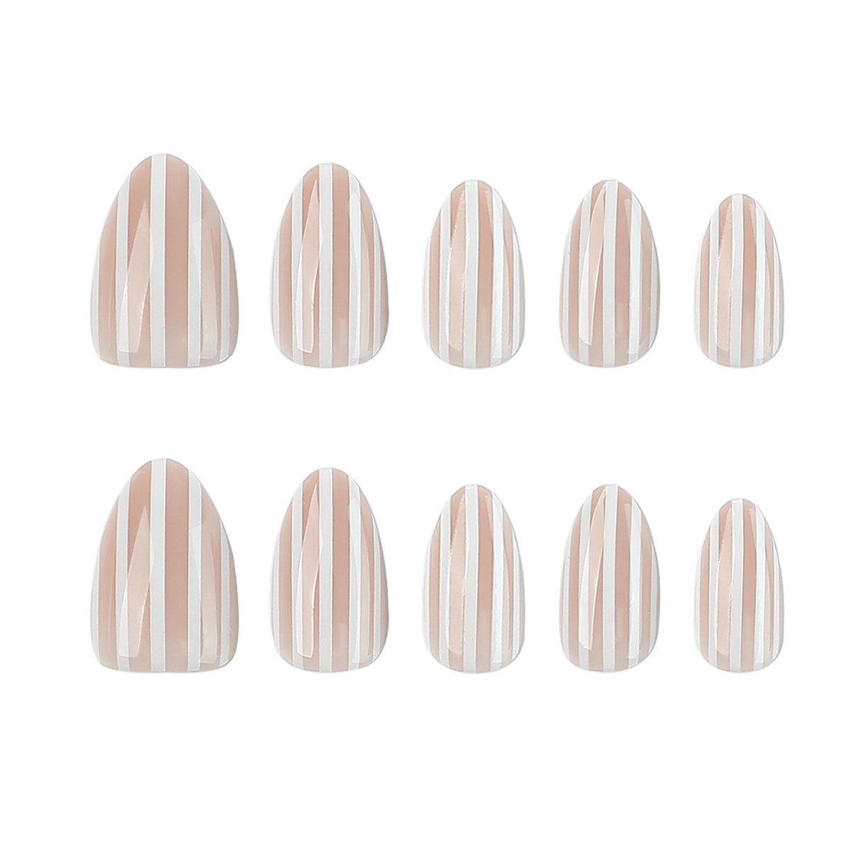 Stilvolle Nailart mit Eleganten Streifenmustern Brehn