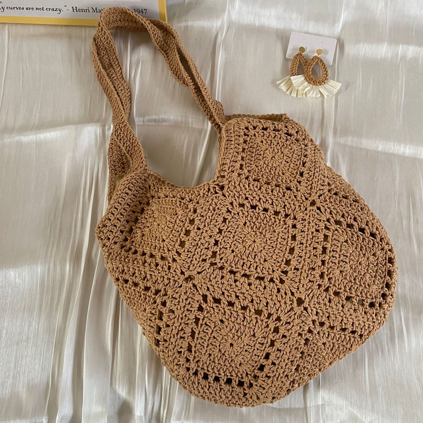 Handgehäkelte Tasche Brehn