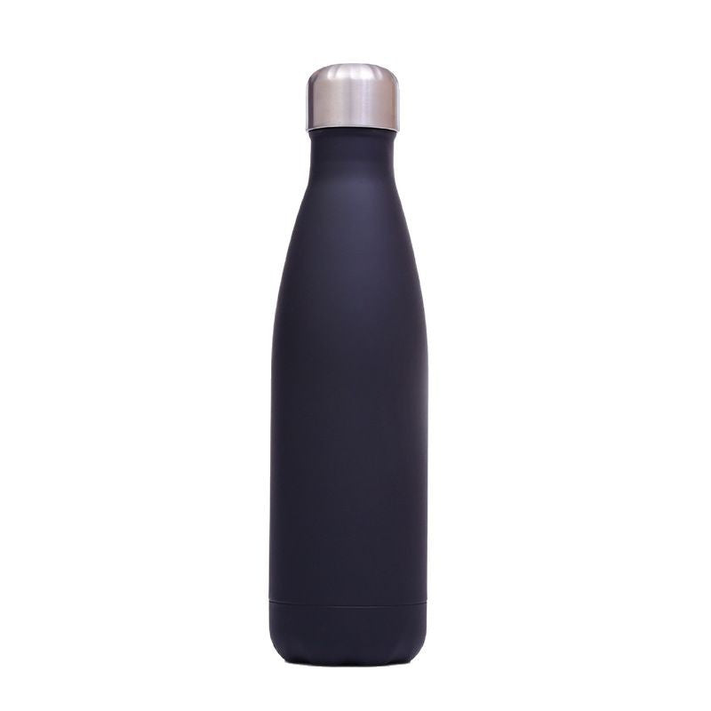 Damen Edelstahl Trinkflasche mit Holz-Optik Brehn