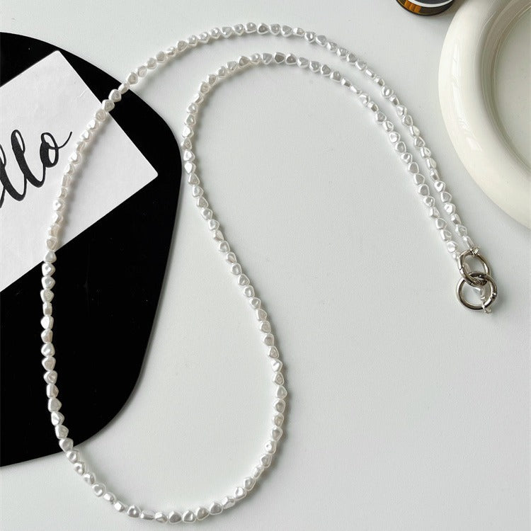 Elegante Perlenkette Brillenband Brehn