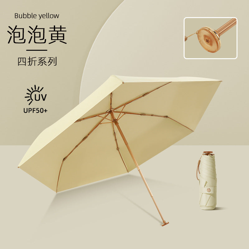 Damen UV-Schutzschirm mit elegantem Windschutz Brehn