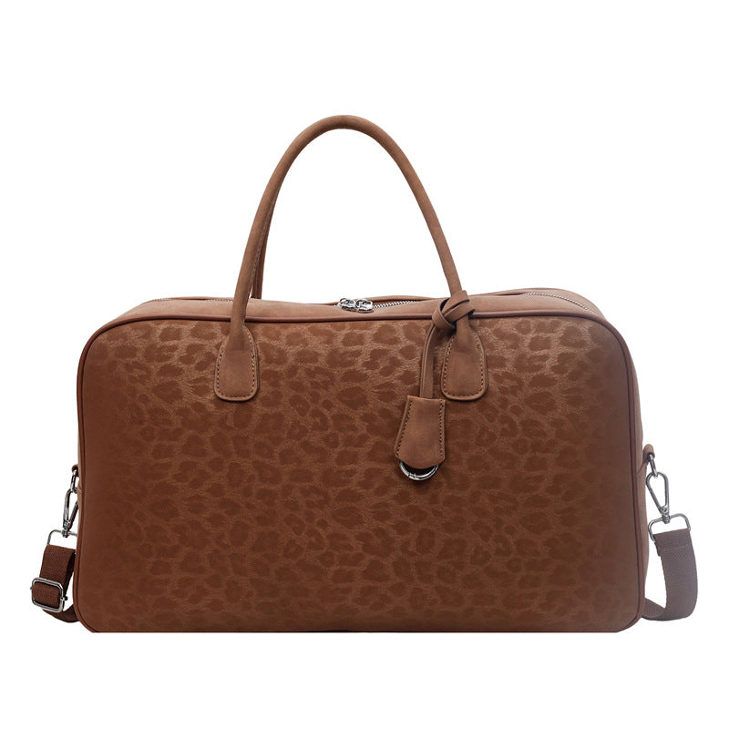 Chic Strukturierte Reise Duffel Tasche
