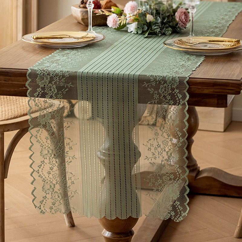 Elegante Spitze Tischläufer