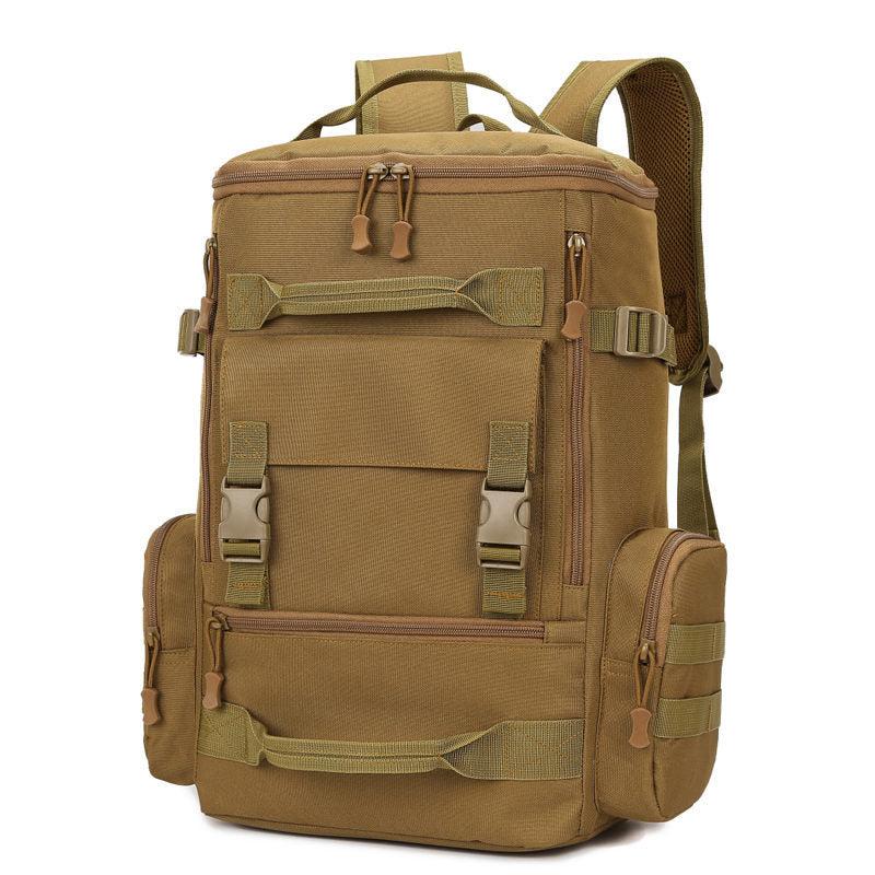 Multifunktionaler Outdoor-Rucksack mit erweiterbarem Stauraum und wasserabweisendem Material Brehn