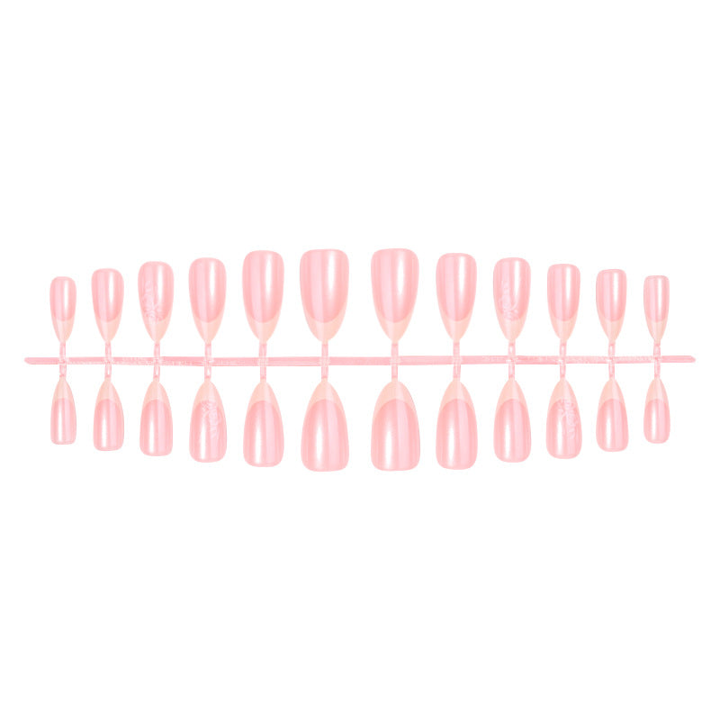 Elegante French Tip Press-On Nails Brehn
