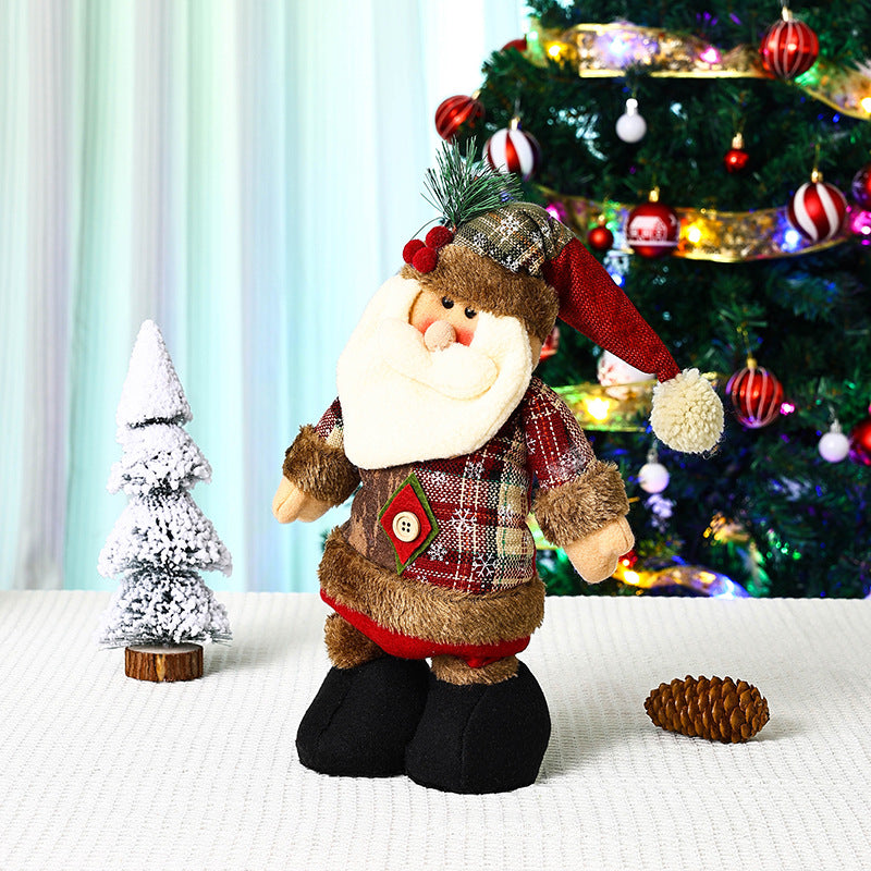Niedliche Weihnachtsdekorationsfigur im Rentier-Look Brehn
