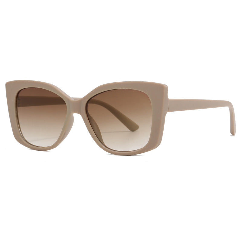 Damen Modische Cat-Eye-Sonnenbrille mit modernem Design Brehn