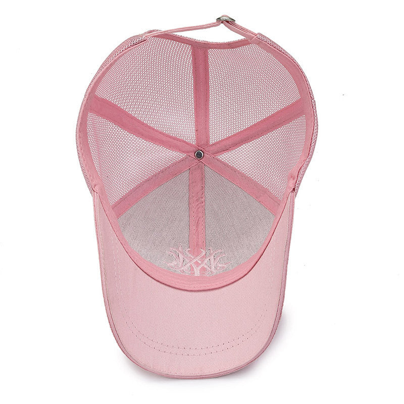 Damen Sportliche Trucker Cap mit atmungsaktivem Netzrücken Brehn