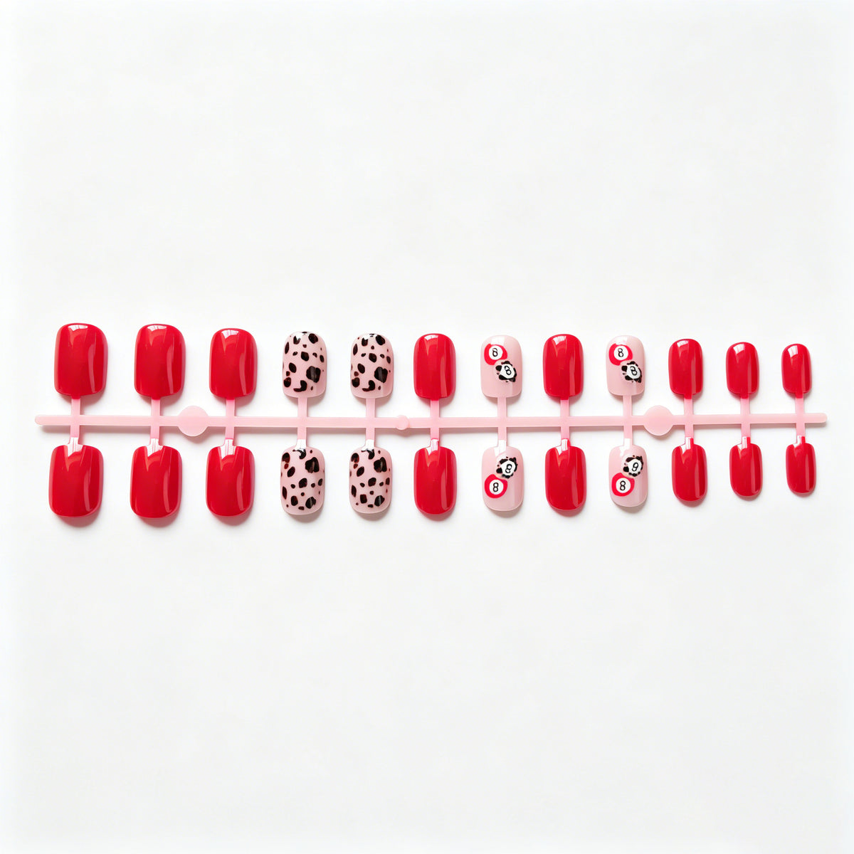 Trendy Tierdruck Nagelkunst