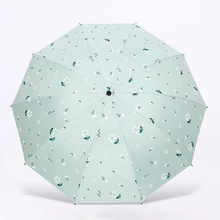 Damen Regenschirm mit floralem Design Brehn