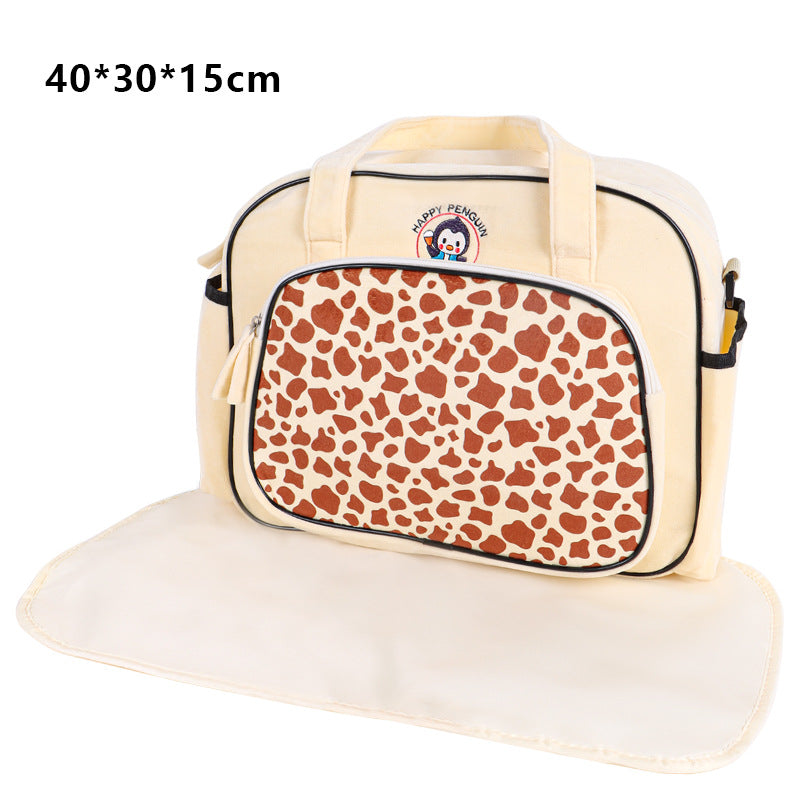 Multifunktionale Wickeltasche mit Isolierbarem Fach Brehn