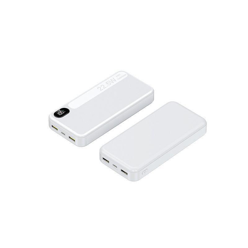 Tragbare Powerbank mit Schnellladefunktion und Digitalem Display Brehn