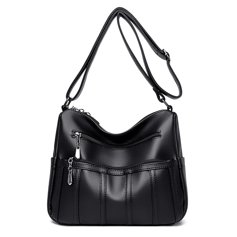 Elegante Texturierte Schultertasche Brehn