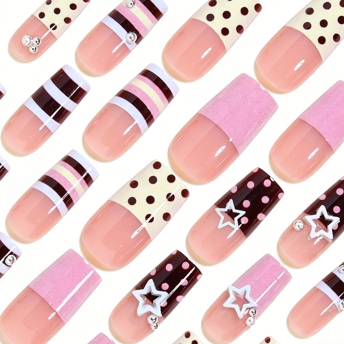 Stylisches Nail Art Dekorationsset Brehn