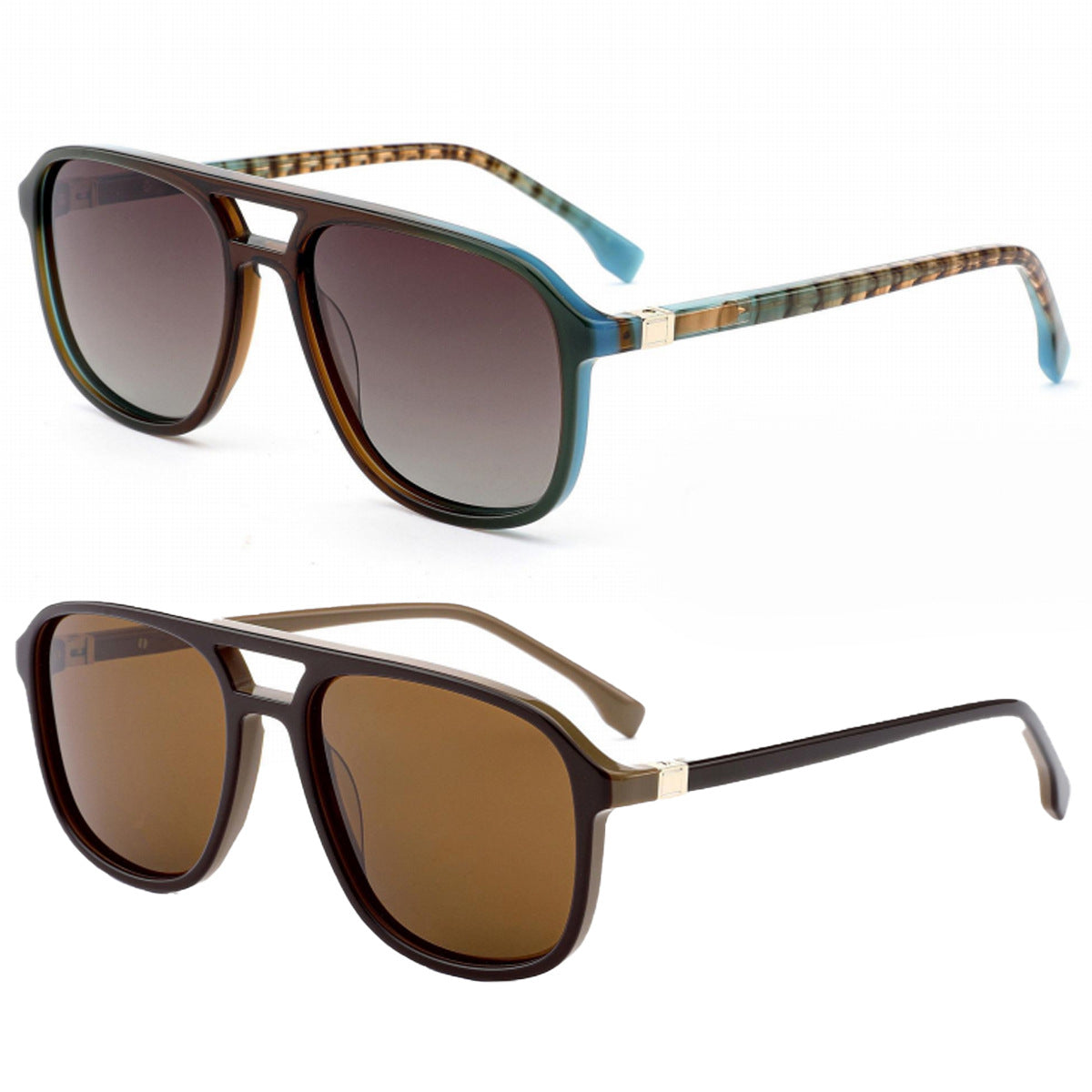 Damen Sonnenbrille im modernen, markanten Design mit UV-Schutz Brehn