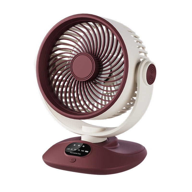 Unisex Tragbarer Wiederaufladbarer Tischventilator Brehn