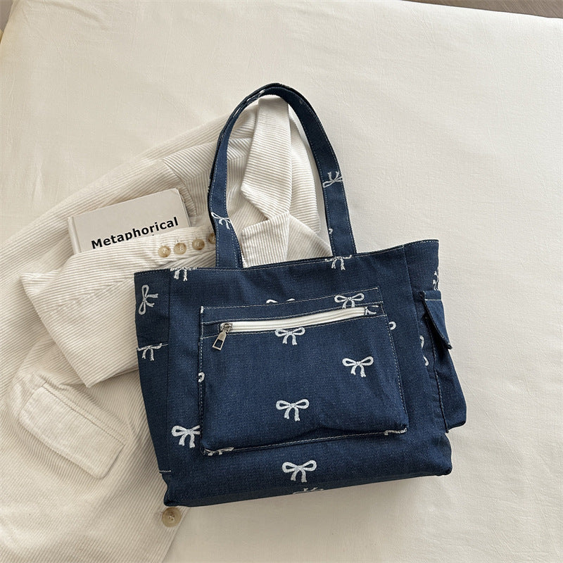 Lässige Canvas Tote Tasche