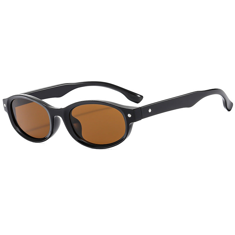 Retro Ovalrahmen Sonnenbrillen