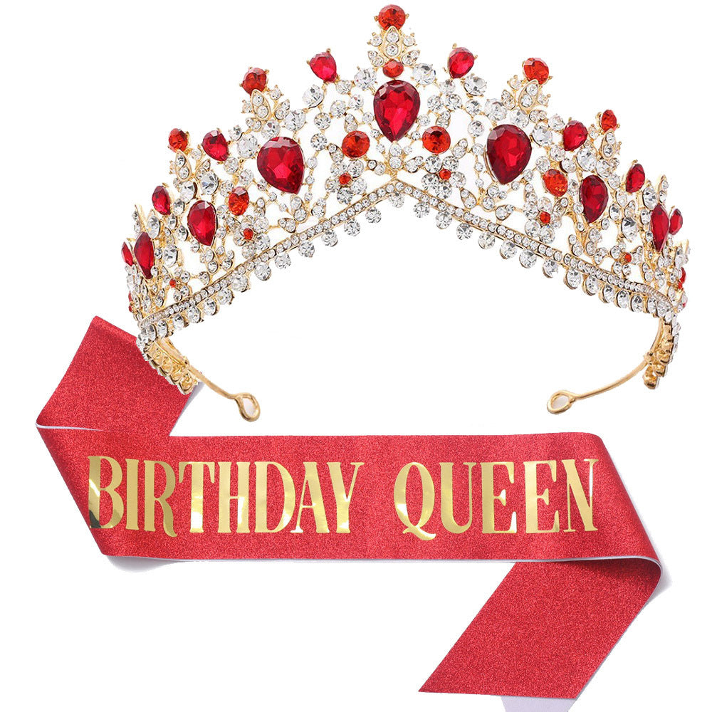 Damen Krone und Sash-Set Brehn