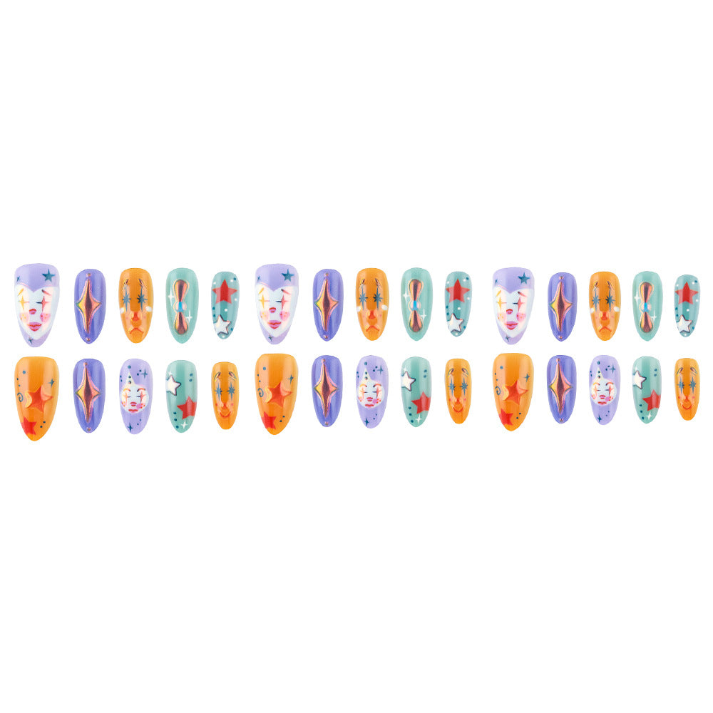 Künstlerisch Themen Künstliche Nagelkunst Set Brehn