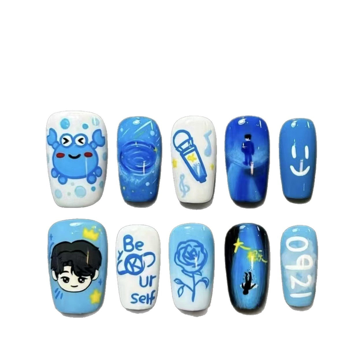 Kreative Press-On Nail Art Kollektion Brehn